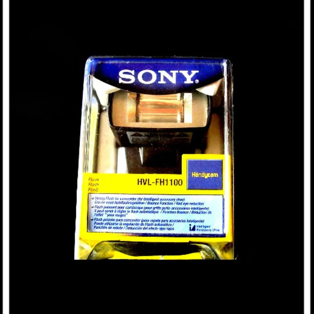 Like New Sony HVL FH-1100 Photography/Photo Camera Flash. Made in Japan